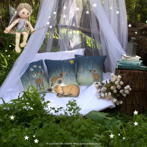 Reading corner in nature